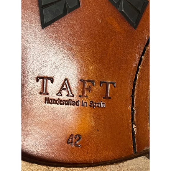 Taft Jack Boot Charcoal Gray Plaid Lace Up Size 9 - Picture 6 of 7